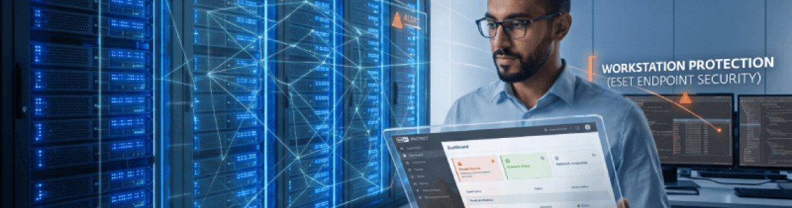 Sunucu ve İş İstasyonları için ESET Kurumsal Koruma: Dijital Kalenizi İnşa Edin